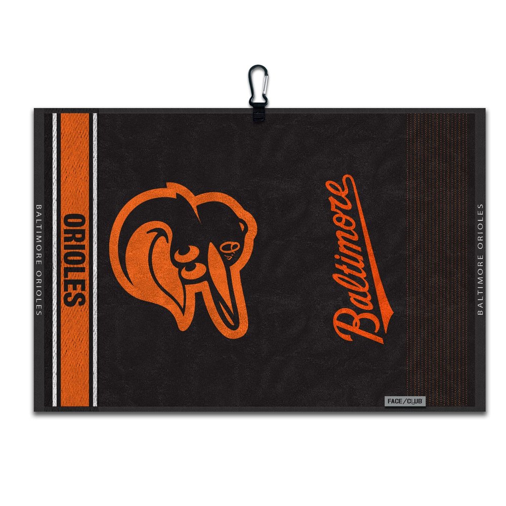 Baltimore Orioles Face/Club Jacquard Towel