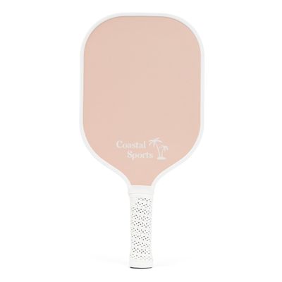 Coastal Sports Pickleball Paddle | Graphite Face & Honeycomb Polymer Core | Premium Grip | Lightweight (Beige)