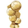 Crown Awards 7.25" Soccer Masters Trophy with 5 Lines of Text Included, 10 Pack view 2