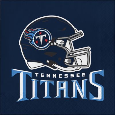 Trendware Tennessee Titans Napkins, 48 ct, Officially Licensed