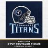 Trendware Tennessee Titans Napkins, 48 ct, Officially Licensed view 2