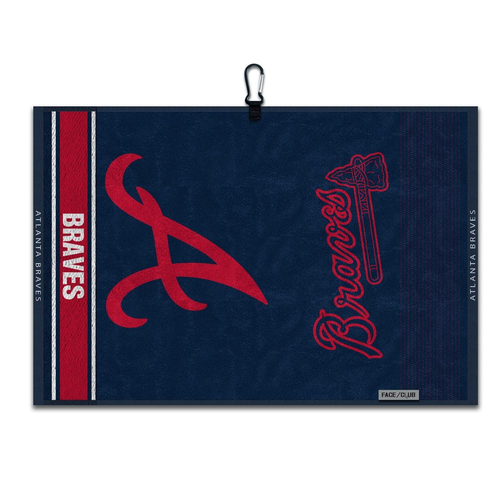 Atlanta Braves Face/Club Jacquard Towel