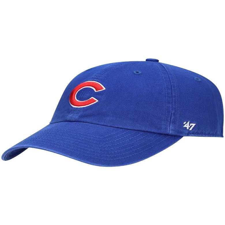 47 Brand Chicago Cubs Royal Blue Clean Up Adjustable Snapback Cap