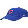 47 Brand Chicago Cubs Royal Blue Clean Up Adjustable Snapback Cap view 1