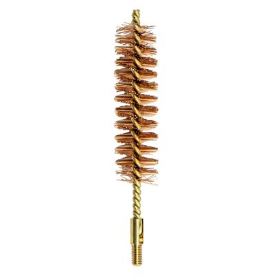 Pro-Shot Products Chamber Brush  .338/8.7mm Bronze, Brass Core, Looped End, #8-32 Threads, Solvent-Safe, Dense Fill for Extended Life, Precision Fit, Made in USA
