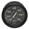 Faria Boat Speedometer Gauge SE9463K | Euro Black 3 1/4 Inch view 1