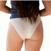 ODDO BODY 100% Organic Pima Cotton Underwear Mid-Rise French Cut (Mauve, XL) view 2