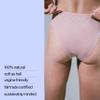 ODDO BODY 100% Organic Pima Cotton Underwear Mid-Rise French Cut (Mauve, XL) view 3