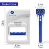 Handexer Grip Strength Tester with Protective Case 265lb/120kg, Digital Hand Dynamometer FDA Registered with Backlit LCD for Grip Strength Testing and Training view 3