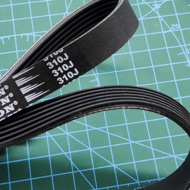310J PJ787 Ribbed belt Drive Belt for Planer Treadmill 320J 330J 340J (Size : 340J, Color : 1PC_6 RIBBED)