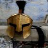 300 Movie Solid Steel Helmet Spartan King Leonidas Spartan Helmet Medieval Gift view 1