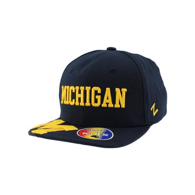 Michigan Wolverines NCAA Officially Licensed Youth Adjustable Hat Z11 Sidekick