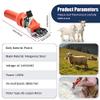 YIYIBYUS Sheep Shears Electric Soft Shaft Wool Scissors, 750W 110V Flexible Sheep Goat Shears Shearing Machine 2400r/min Adjustable Blades Grooming Clippers for Sheep view 2