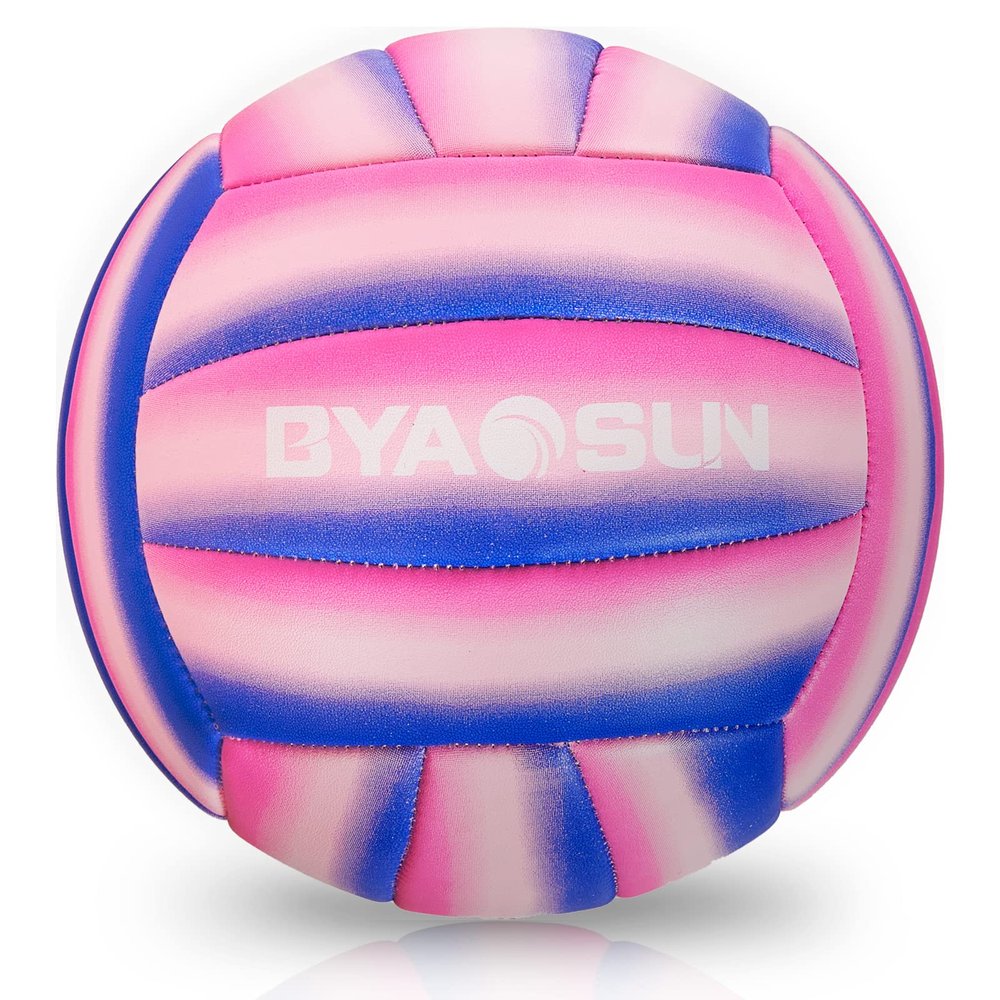 BYAOSUN Soft Official Volleyball for Indoor Outdoor Beach, Size 5 Training Volleyball for Beginner Teenager Adult