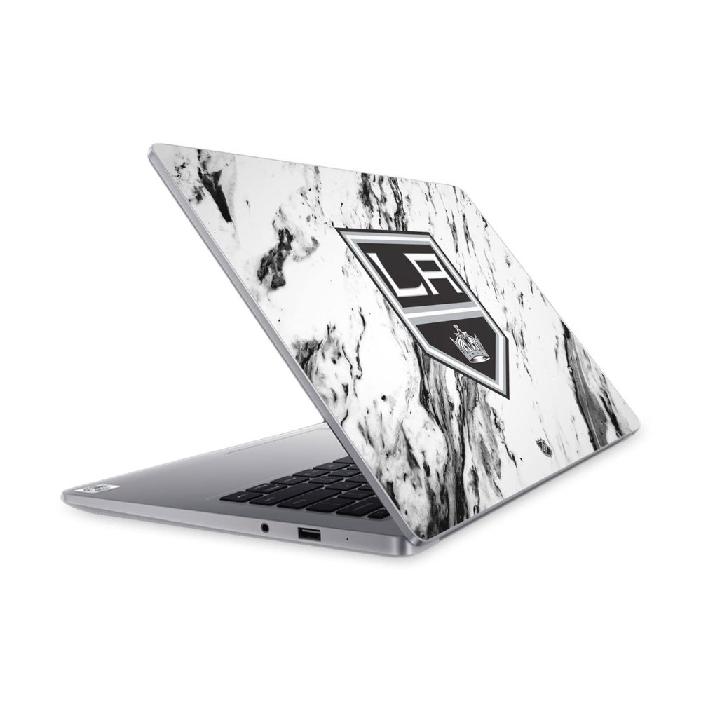 Head Case Designs Officially Licensed NHL Marble Los Angeles Kings Vinyl Sticker Skin Decal Cover Compatible with Mi Notebook 14 (2020)