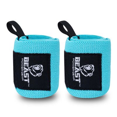 Improved Lifting Support & Stability - Gym Wrist Wraps for Weightlifting 14" Premium Quality Hand Wraps with Thumb Loop - Weight Lifting Wrist Wraps for Pain & Support