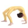 Aislor Kids Girls Zipper Back Full Body Gymnastics Jumpsuit Unitard Bodysuit Ballet Dance Dancewear Nude 3-4 Years view 1