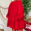 HGps8w Plus Size Cotton Linen Shirts for Women Summer Loose Button Down 3/4 Sleeve Boho Casual Tunic Tops Beach Cover-ups view 3