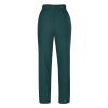 Uillui Pants for Women Casual Comfortable Straight Pants Cotton Linen Elastic Waist Slacks Trousers Loose Fit Wide Leg Pants view 3