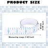 6 Pcs Fish Ruler Decal Fish Measuring Tape Sticker for Boat Adhesive Fishing Ruler Transparent Waterproof Fish Sticker Clear Tape Measure for Boats Kayak Net Gaff Fishing Accessories (50 Inch) view 2