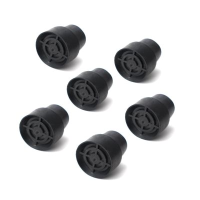 BEITESI Replacement Mini Trampoline Leg Cap Tips Trampoline Leg Cap Chair Leg Caps Replaceme nt Rubber Cap Tips Floor Pads for Mini TrampolineBlack (6pack)