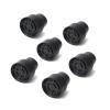BEITESI Replacement Mini Trampoline Leg Cap Tips Trampoline Leg Cap Chair Leg Caps Replaceme nt Rubber Cap Tips Floor Pads for Mini TrampolineBlack (6pack) view 1