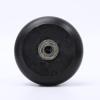 JHKJ 90A Inline Skate Wheels PU Wear-Resistant Wheels for Single Row Skate Intended for Replacement Skate Wheels for Outdoor or Indoor,Black,80mm view 3