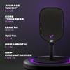 Vatic Pro Prism V7 Carbon Fiber 16mm - Foam Injected Walls - Includes Paddle Cover view 2