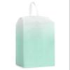 Summer Ombre Green Shoe Bags,Large Travel Golf Shoes Pouch Bags Storage Organizer Accessories with Zipper & Handle for Men, Women, Kids, Traveling, Gym, Sport, Abstract Modern White Gradient Art view 1