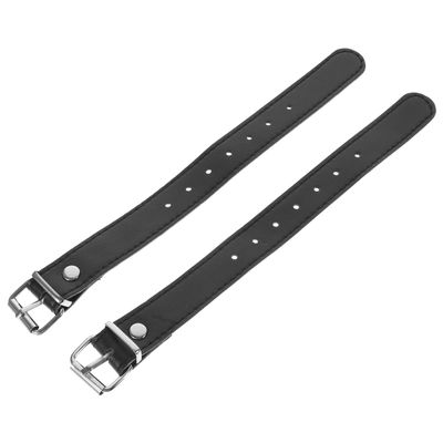Abaodam 1 Pair of Bike Basket Strap Front Handlebar Storage Basket Strap Adjustable Leather Straps for Adult and Kids