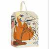 Cowboy Boots Shoe Bags,X-Large Travel Golf Shoes Pouch Bags Storage Organizer Accessories with Zipper & Handle for Men, Women, Kids, Traveling, Gym, Sport, Western Middle Century Boho Reteo Leaves view 1