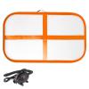 1M Inflatable Gymnastics Mat 10cm/20cm High Tumbling Mat Air Mat Gymnastics Tumble Track with Electric Air Pump for Home Use/Training/Cheerleading/Yoga/Water Fun,Orange,100x60x20cm view 1