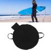 TOPINCN Wetsuit Changing Mat, Oxford Cloth Soft Surf Changing Mat Storage Bag Exquisite Space Saving for Swimming (Black) view 2