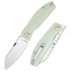 CJRB Pocket EDC Knife - Ekko(J1929) Small Folding Knife AR-RPM9 Steel Blade and Natural Green G10 Outdoor for Men Women for Gifts view 1