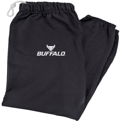 LOGOVISION University of Buffalo Bulls Primary Logo Mens Jogger Sweatpants, Black, Medium