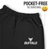 LOGOVISION University of Buffalo Bulls Primary Logo Mens Jogger Sweatpants, Black, Medium view 3