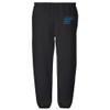 LOGOVISION CUNY School of Public Health School Logo Mens Jogger Sweatpants, Black, X-Large view 2