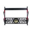 GUIIYLGG Sword Holder Katana Wall Mount - 2-Tier dragon icon Velvet Padded Katana Holder Samurai Sword Display Rack Wand Lightsabe Wakizashi Sword Stand Display Hange view 4
