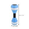 SEWACC 1 Pair Aquatic Exercise Dumbells Water Aerobics Floating Dumbbell Fitness Barbells EVA Water Hand Bars for Pool Exercises Water Fitness Equipment view 4