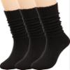 3 Pairs Women Winter Wool Cable Knit Crew Knee High Boot Socks,Size 5-11 W605 view 1