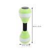 SEWACC 1 Pair Water Dumbbells Pool Weights Hand Bar for Water Exercise view 4