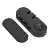 Luggage Lock,3 Digits Zinc Alloy Lock,Catch Plastic Frosted Appearance Black Suitcase Password Security Lock for Travel view 1