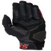 Alpinestars Halo Leather Motorcycle Gloves, Perforated Sport Street Protection, CE Certified, Premium Fit & Control, XL, Black/White/Bright Red view 2