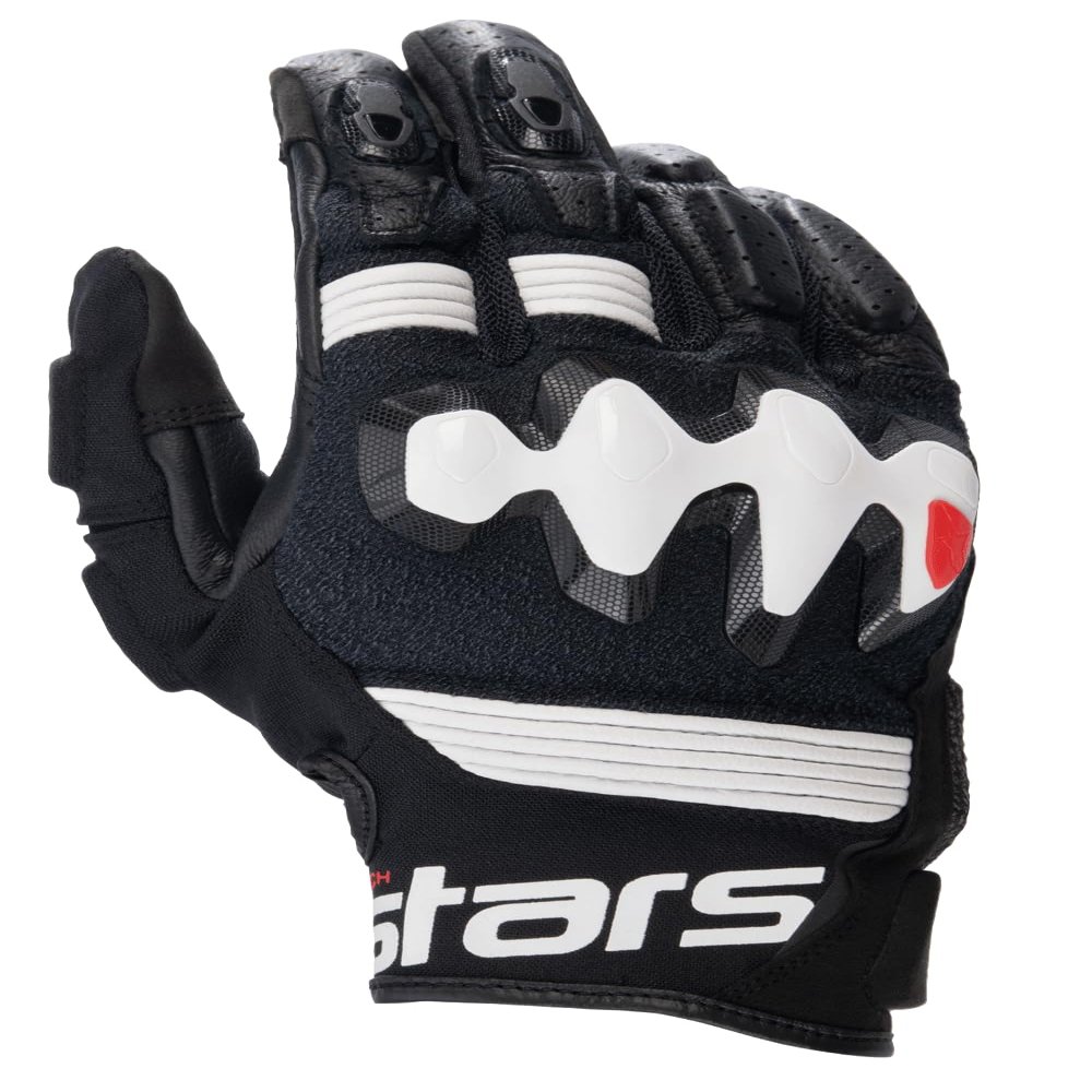 Alpinestars Halo Gloves (X-Large) (Black/White)