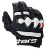 Alpinestars Halo Gloves (X-Large) (Black/White) view 1