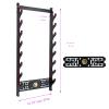 GUIIYLGG Sword Holder Katana Wall Mount - 8-Tier Tai Chi icon Velvet Padded Katana Holder Samurai Sword Display Rack Wand Lightsabe Wakizashi Sword Stand Display Hanger view 2