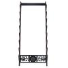 GUIIYLGG Sword Holder Katana Wall Mount - 8-Tier Tai Chi icon Velvet Padded Katana Holder Samurai Sword Display Rack Wand Lightsabe Wakizashi Sword Stand Display Hanger view 4