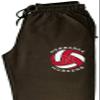 CornBorn Nebraska Cornhuskers Sweatpants - Premium Fleece Huskers Volleyball Block N - Black - XL view 2