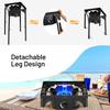 Happygrill Camping Stove Outdoor, High Pressure Single Burner Propane Gas Camp Stove w/Detachable Legs, 100,000 BTU Output, 0-20 PSI Regulator, Portable Camping Burner Picnic Cookout view 4