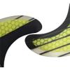 bohally Fiberglass+Honeycomb Surfboard Fin (3) Glass Flex Thruster Surf Fin Style G5 - Tri Fin Thruster Set Surfboard fins Size M Size fins view 3